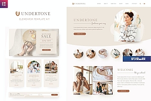 Undertone – 商业服务和商店Elementor Template Kit