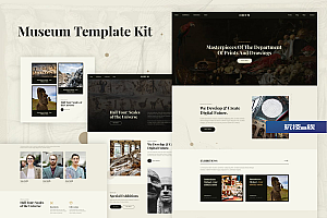 Ozeum – 现代美术馆和博物馆 Elementor Template Kit