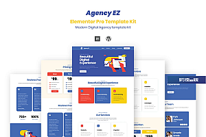 AgencyEz – Elementor Pro Template Kit