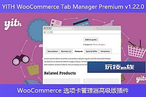YITH WooCommerce Tab Manager Premium v1.22.0 – WooCommerce 选项卡管理器高级版插件