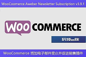 WooCoomerce Aweber Newsletter Subscription v3.9.1 – WooCommerce 增加电子邮件受众并促进销售插件