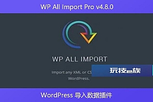 WP All Import Pro v4.8.0 – WordPress 导入数据插件
