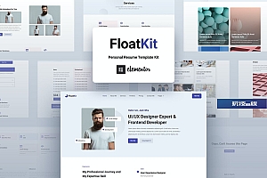 FloatKit – 个人简历Elementor模板工具包