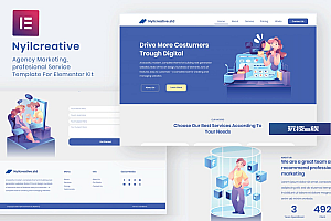 Nyil – 商业机构 Elementor Template Kit