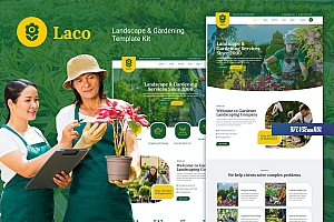 Laco – 景观与园艺 Elementor Template Kit