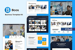 Boos – 商业Elementor模板工具包