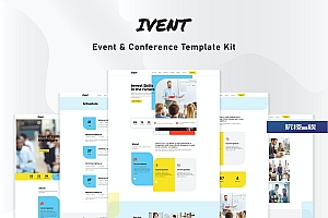 Ivent – 活动和会议 Template Kit