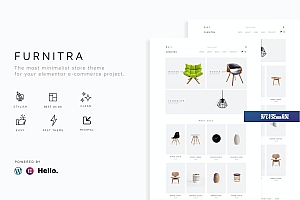 Furnitra – 现代电子商务Elementor模板工具包
