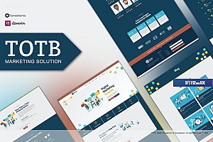 TOTB  – 营销解决方案Elementor Template kit