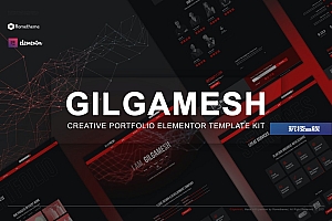 Gilgamesh – 创意作品集Elementor Template Kit