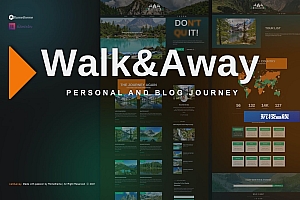 Walk&Away – T旅游博客和旅程 Elementor Template Kit