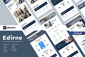 Edirne – 数字服务 Elementor Template Kit