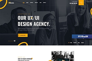 Hamela – 数字代理服务 Elementor Template Kit