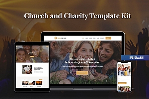 Holy-教会与慈善活动模板套件