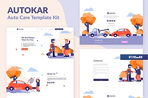 Autokar – 汽车保养 Elementor Template Kit