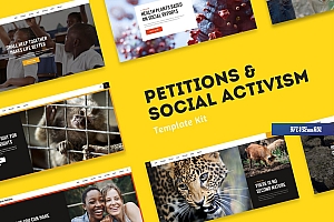 Impacto Patronus-请愿与社交活动模板套件