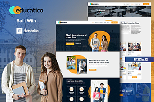 Educatico – 教育学校和在线课程 Elementor Template Kit