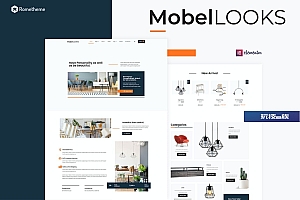 Mobel Looks -家具店WooCommerce Elementor模板套件