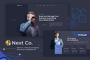 Next Co – Startup Company Elementor Template Kit
