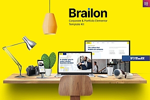 Brailon – 企业与作品组合 Elementor Template Kit