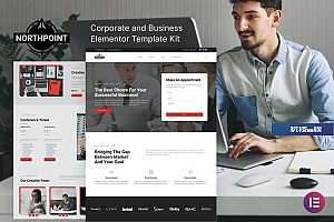 Northpoint – 商业和企业 Elementor Template Kit