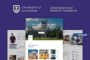 Eastwood – 大学和学校 Elementor Template Kit