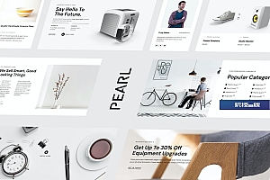 Pearl – 现代和简单 WooCommerce Template Kit