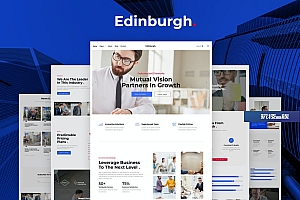 Edinburgh – 多功能企业 Template Kit