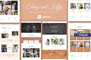 Temy and Kifty -婚礼模板工具包