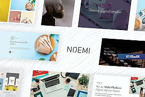 Noemi – 广告公司和作品集Template Kit