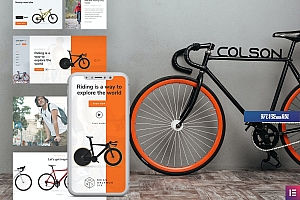 Colson – 自行车WooCommerce Elementor模板工具包