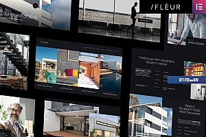 Fleur -建筑与室内 Elementor Template Kit