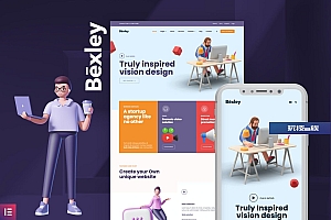 Bexley – 数字营销机构 Elementor Template Kit