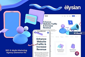 Elysian – 3 d风格SEO机构Elementor工具包