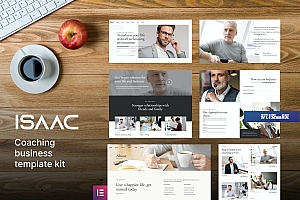 Isaac – 商业指导Elementor模板工具包