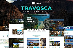 Travosca -旅行Elementor模板工具包
