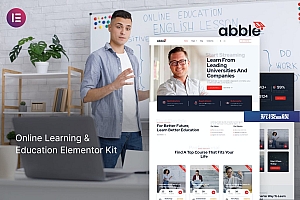 Abble – 在线学习和教育Elementor Kit