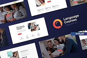 Translang-语言课程和翻译服务Elementor模板套件