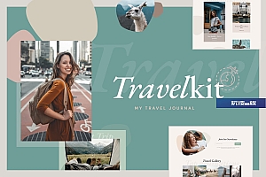 TravelKit-Elementor期刊和博客模板套件