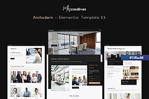 Archodern – 室内与建筑 Elementor Template Kit