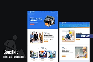 Constkit – 建筑和工业Elementor模板