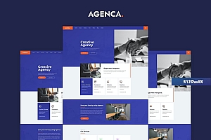 Agenca -创意机构Elementor模板工具包