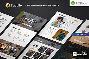 Castify – 音频播客 Elementor Template Kit