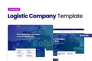 Rolso –物流公司Elementor模板工具包
