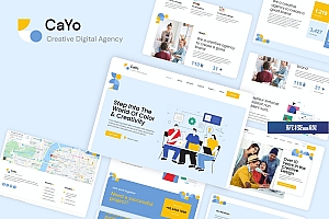 CaYo – 创意机构Elementor模板工具包
