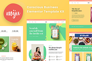 Miju – 意识商业 Elementor Template Kit