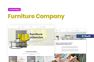 Enkel – 家具公司模板工具包