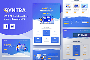 SYNTRA – SEO和数字营销机构 Agency Template Kit