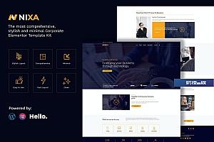 Nixa – 商业与服务 Elementor Template Kit