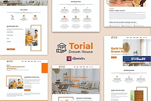 Torial – 室内设计 Elementor Template Kit